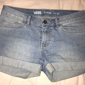 Vans denim shorts